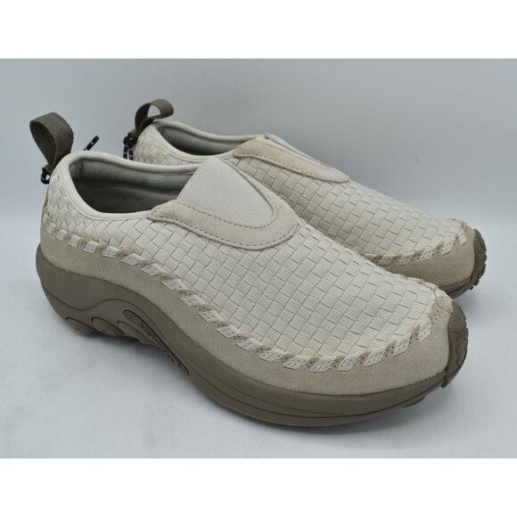 Merrell Mens Size 8.5 Jungle Moc EVO Woven SE Parchment Slip On Shoes Sneakers main image 11